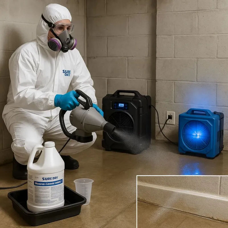 Sanitization and Odor Removal process in Grosse Pointe Park, MI