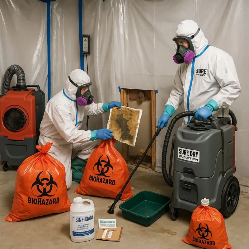 Contaminated Water Handling Protocols process in Grosse Pointe Park, MI