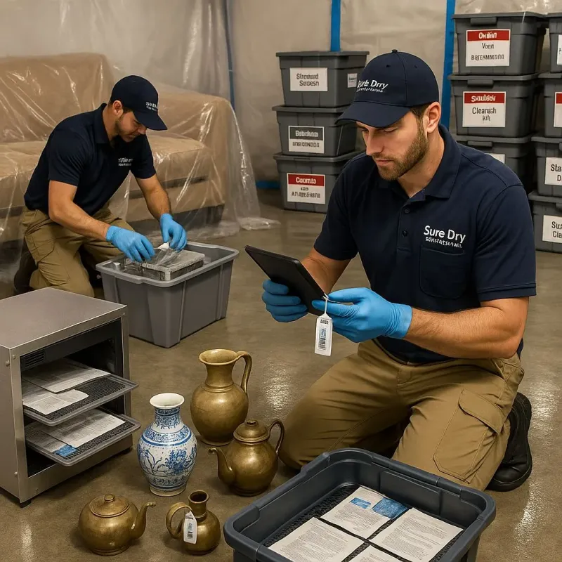 Content Protection and Restoration process in Grosse Pointe Park, MI