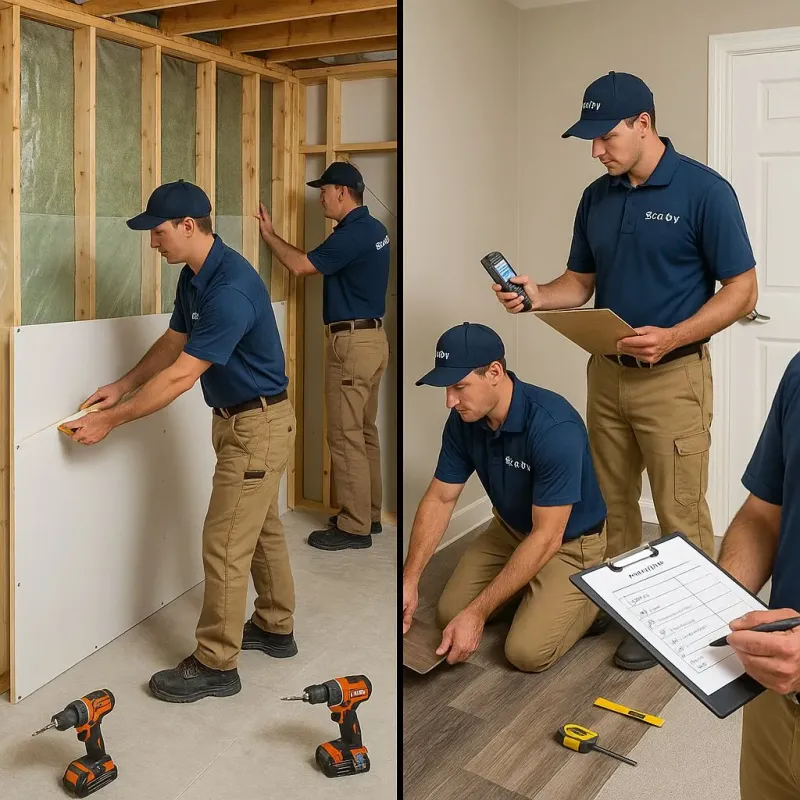Repairs and Reconstruction process in Grosse Pointe Park, MI