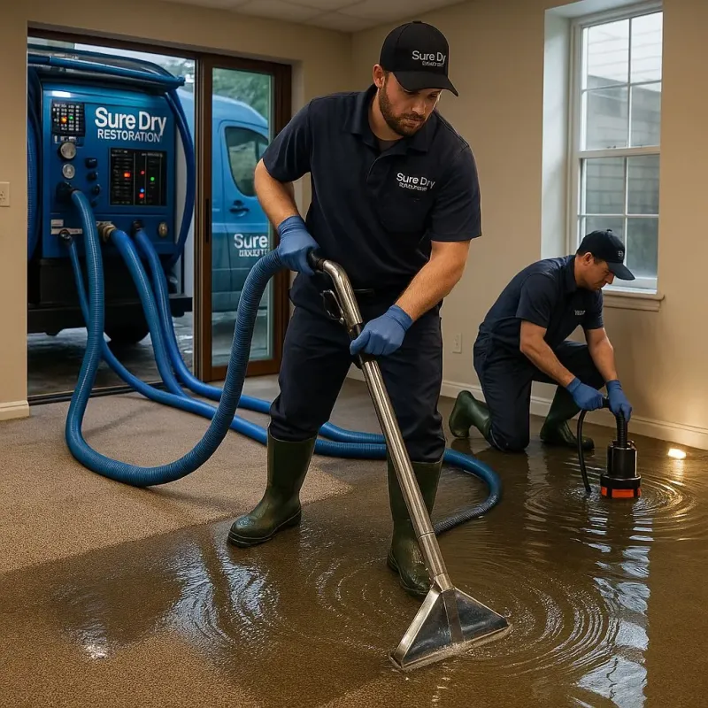 Water Extraction and Removal process in Grosse Pointe Park, MI